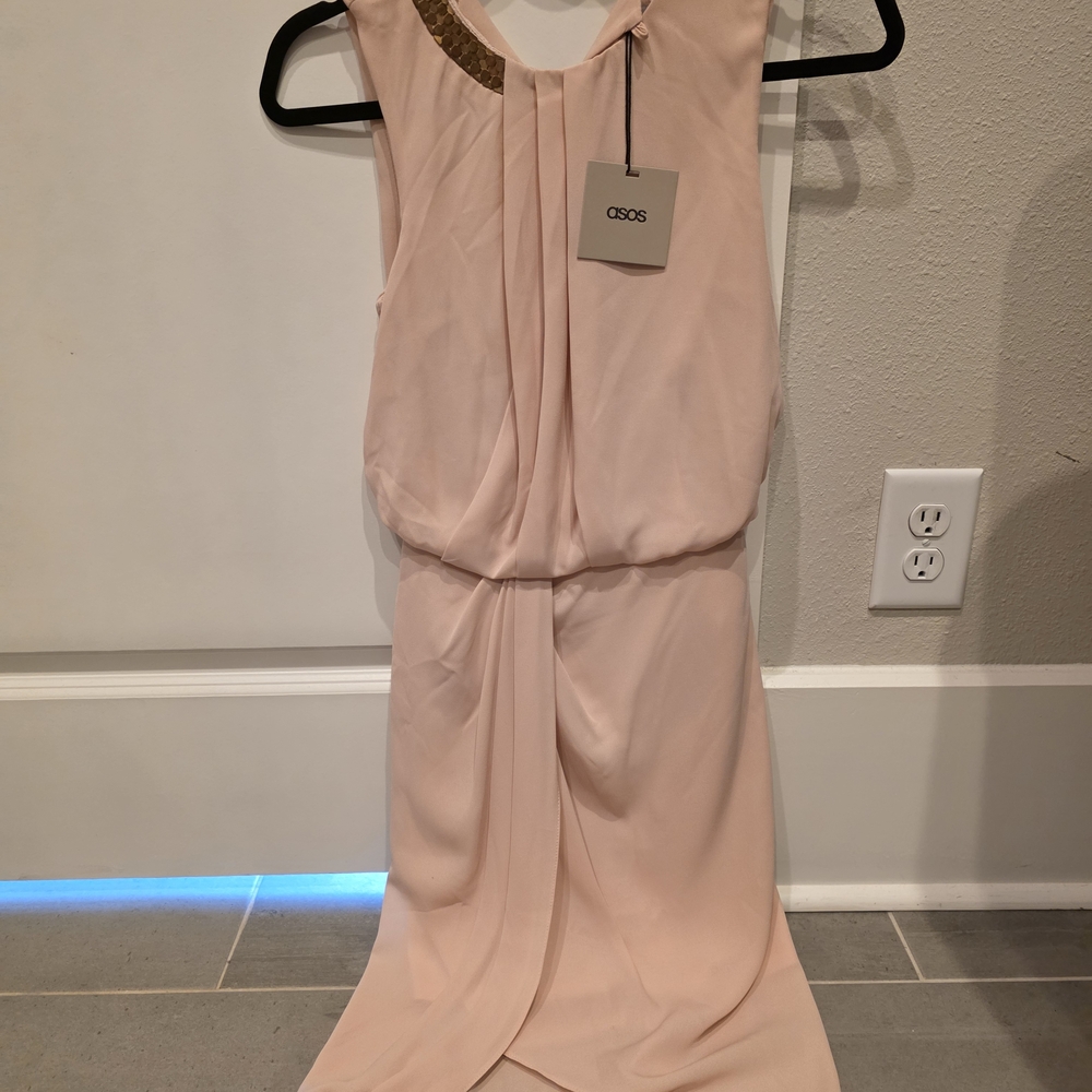 ASOS Women's Blush Maxi Dress NWT